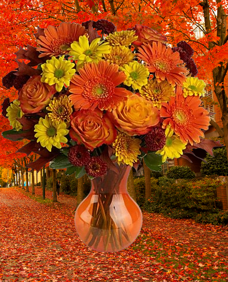 Pumpkin Spice Blooms